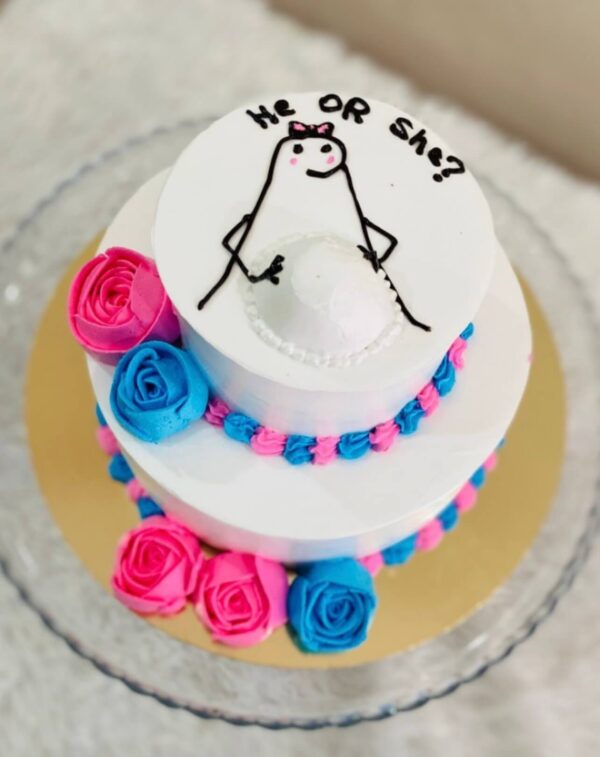 Baby Shower Cake 3, 2 pound