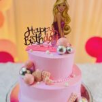 Barbie Themed cake, 2 Pound