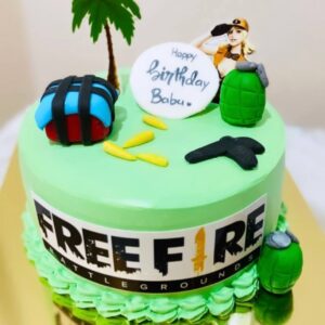 Free Fire Themed Cake, 1 Pound